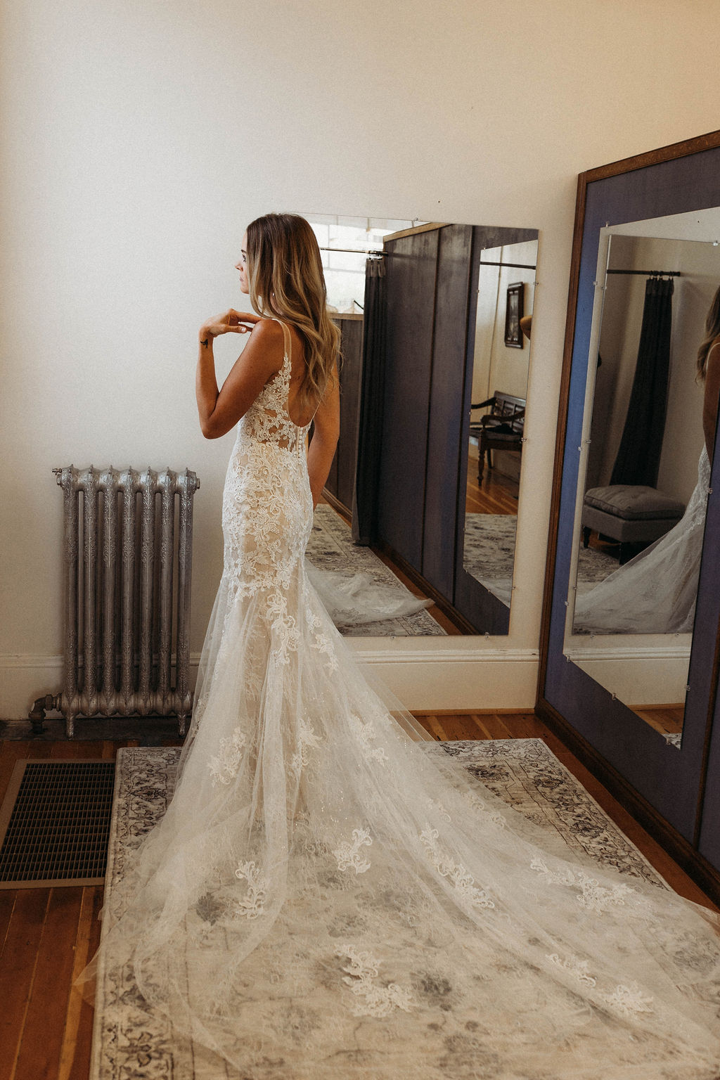Lace Mermaid Gown